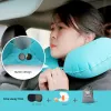 Pillow Travel Pillows Inflatable Super Light Portable U Shaped Pillow Portable Travel Pillow Aeration Outdoor Automatic Inflatable