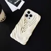 Obudowy telefonu komórkowego Luksusowe rozpraszanie ciepła puste woda Padzi się Poszyk Połączenie telefoniczne na iPhone 14 15 Pro Max 13 Pro Max ShockProof miękka pokrywka COQUE D240424