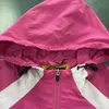 Sweatsuits unisex chaqueta con paneles de viento