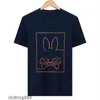 T-shirts psychologiques psyco lapin t-shirt American Designer Business T-Tees Mens Women USA High Street Polos Skull Rabbits Bunny Lv1p