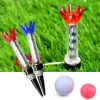 Aide 12 pièces Golf Tees Unbreakable plastique magnétique 80 mm de long étape de levage de t-shirt aimant flexible réutilisable de 80 mm