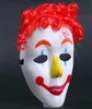 Dance Party Cos Clown Mask Children Children Hallowmas Venetian Mask Masquerade Full Face Masks With Wig Hairpiece Festive Event Supples5846490