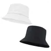 Berets 2 PCS Fisherman's Hat Sun Protection Women Summer Outdoor Fashion Bucket Cotton Miss Mens Wide Brim