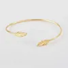 Beaded Delysia King 4pcs Womens Trendy Leaves Bracelet Alloy Crystal Charm Bangles for Friends