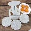 Narzędzia do pieczenia kwiatów ciasta 16PCS/SET MOON CAKAKE MOLED DIY Ręka Fondant Fondant Księżycowe ciastka