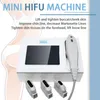 Taşınabilir İnce Ekipman Yükseltilmiş Versiyon Mini Hifu Kırışıklık Çıkarma Yüz Cilt Bakımı Odaklı Ultrason Makine Asansörü