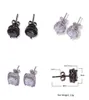 Boucles d'oreilles de goujon Hip Hop Hop New Fashion Boucles d'oreilles en diamant simulées en diamant simulé pour hommes 301 N26514039