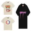 Designer Luxury Men's T-shirt Summer Casual Cascild Cartoon à manches courtes Tshirt T-shirt de haute qualité Tops pour hommes lettres roses pour hommes