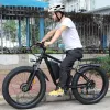 Biciclo dos EUA Stock Electric Mountain Bike Smlro V3 Motor dual 2000W 22.4ah City Road Bicycle 48V 26 "Fat Tire Adult E Bike 7 Speed MTB