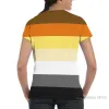 T-shirts gay björn stolthet flagga män t-shirt kvinnor över hela utskrift mode tjej t shirt pojke toppar tees sommar kort ärm tshirts