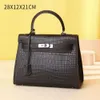 designer keilly bag Misty Crocodile Belly Pattern Womens Handbag Single Shoulder Oblique Straddle Bag Classic end Trend