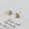 Boucles d'oreilles en peluche vintage gold gas