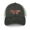 Bollkapslar Ceanothus Silk Moth Mosaic Cowboy Hat Fluffy | -F- | Rave Women Beach Fashion Men's