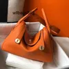 Women Handbag L Linndies Top Stray Cow La borsa da cravatta Borsa Doctor Togo Modello Lychee Modello in pelle vera e propria borsa da donna in pelle genuina