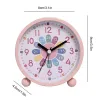 Clocks Modern Silent Wall Clock Easy to Read Educational Tool Telling Time Teaching Clock For Kids Teenagers Boys Girls