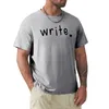 Les polos masculins écrivent des t-shirts motivants
