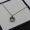 Catena di moda Catena di gioielli di lusso Collana Collana Brand Designer Necker S925 Sterling Silver Love Jewelry Coppia Coppia Gift Festival