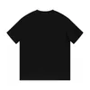デザイナーTシャツメンズ24SS新しいネックラインレタープリントラウンドネック半袖カジュアル用途の多い男性用女性用Tシャツ