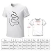 T-shirt squelette de serpent de serpent pour hommes