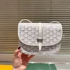 Shop New Shoulder Bag Selling 85% Factory Retail Classic Postman Bag Saddle Dog Teeth Small Square Old Flower One Shoulder Crossbody Bags