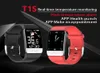 Ny T1S Smart Watch Armband Kvinnor Män Kid Body Temperatur Mät blodtryck Syre Hjärtfrekvens Monitor Hälsa Smart Wristban3859576