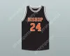 CUSTOM Name Mens Youth/Kids JACK CUNNINGHAM 24 BISHOP HAYES TIGERS BLACK BASKETBALL JERSEY THE WAY BACK TOP Stitched S-6XL