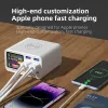 Станция зарядного устройства Multi Function Chargers с 1,8 -дюймовым светодиодным экраном 8 порт USB QC3.0 USBC PD 20W и 15 Вт беспроводной быстрого зарядки