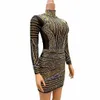 Bühnenbekleidung sexy Bühne Silber Gold Fulll -Strass -Strass Luxuskleid Schwarz transparent Outfit Danz Nachtclub Kostüm Party Fotoshooting tragen D240425