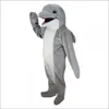 2024 Halloween Dolphin Mascot Costume Suit Halloween Party Game Dress Outfit Performance Activity Sales Promotion