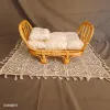 Photography Newborn Photography Basket Vintage Handmade Basket Boy Girl Newborn Baby Photoshoot Props Baby Chairs for Newborns Doll Bed Baby