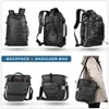 Rhinowalk 3 in1 sacca per bici 65L in bicicletta di grande capacità in bicicletta posteriore Pannier Waterproof Cycling MTB Backpack a doppio lato laterale 240411