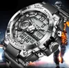 Lige Digital Men Military Watch 50m vattentät armbandsur Led Quartz Clock Sport Watch Male Big Watches Men Relogios Masculino2856360