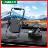 Stands UGREEN Car Phone Holder Stand Gravity Car Suction Cup Phone Stand for Mobile Phone for iPhone 15 14 13 Pro Max Xiaomi Samsung