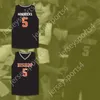 CUSTOM NAY Name Youth/Kids CHUBBS HENDRICKS 5 BISHOP HAYES TIGERS BLACK BASKETBALL JERSEY THE WAY BACK TOP Stitched S-6XL