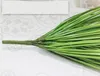 60 cm simulation de fleurs artificielles feuilles d'herbe oignon herbe de fleur de fleur de fleur de fleur disposition des plantes de simulation d'ingénierie de pelouse 11 ll