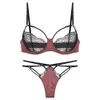 6248 Sexy Triangle Bra Bra Summer Girl Ultra Thin Lace Fun Small Chest Show Big Underwear