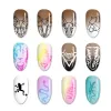 Art BeautyBigBang Animal Image Nail Stamping Plates Stainless Steel Tiger Zebra Leopard Print Nail Art Template Mold Manicure Tools