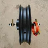 Parte 16 polegada 48V60V72V1500W Motor BLDC para bicicleta elétrica Partes de conversão de scooter de bicicleta 3 oleosos Recebia de disco Precisa de bifurcação de 200mm