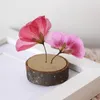 Decoratieve bloemen originele geranium op stengels specimens diy gedrukt voor het onderwijzen van prop 120pcs gratis verzending