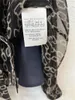 Kvinnors blusar 2024 Autumn Chain Print Silk Blus Rand Collar Långärmad Kvinnlig tvådelar Set Vintage Shirt