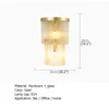 Wall Lamps OUFULA Crystal Sconce LED Lamp Modern Luxury Gold Light Creative Design For Home Corridor Bedroom