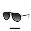Occhiali da sole di design di fascia alta per uno occhiali da sole da sole da sole alla moda maschile e occhiali pilota femminili Mach due originali 1to1 con logo e scatola reali