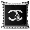45*45 cm czarny biały projektant poduszki z rdzeniem mody sofy dekoracja poduszka do wyjmowania