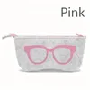 20pcs Zarif Yün Gözlük Kılıfı Küley Gözlük Kılıfı Kadın Güneş Gözlüğü Kutuları Kozmetik fermuar çanta