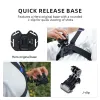 Accessoires Telesin Chest Strap Mount Waistcoat Belt Mount voor GoPro 12 Hero 11 10 9 8 7 6 Insta360 Sjcam Eken DJI Action Camera Accessories