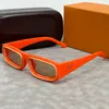 Lunettes de soleil de créateurs Lunettes de soleil rétro Rectangle pour femmes Men Square 90S Y2K TRENDY LOCES COFF