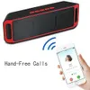 Przenośne głośniki przenośne głośnik Bluetooth Wireless Outdoor Extra Bass stereo SD/TF/FM Radio do ładowania USB D240425