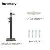 Studio 29cm 60cm Projector Wall Mount Stand Photography Bracket Ceiling Bracket Holder for Softbox LED Panel Light DV Security Camera