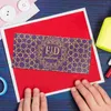 Geschenkverpackung 12pcs Umschläge für Eid Mubarak Money Storage Decors Papiergeld (gemischter Stil)