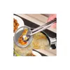 Tools New Kitchen Mtifunctional Other Filter Spoon with Clip Food Oilfrying Bbq Stainless Steel Clamp Strainer 20pcs/lot Drop Delive Dh3kj